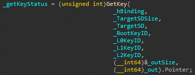 getKeyStatus