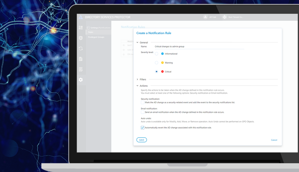 automate active directory remediation while reducing resource consumption.