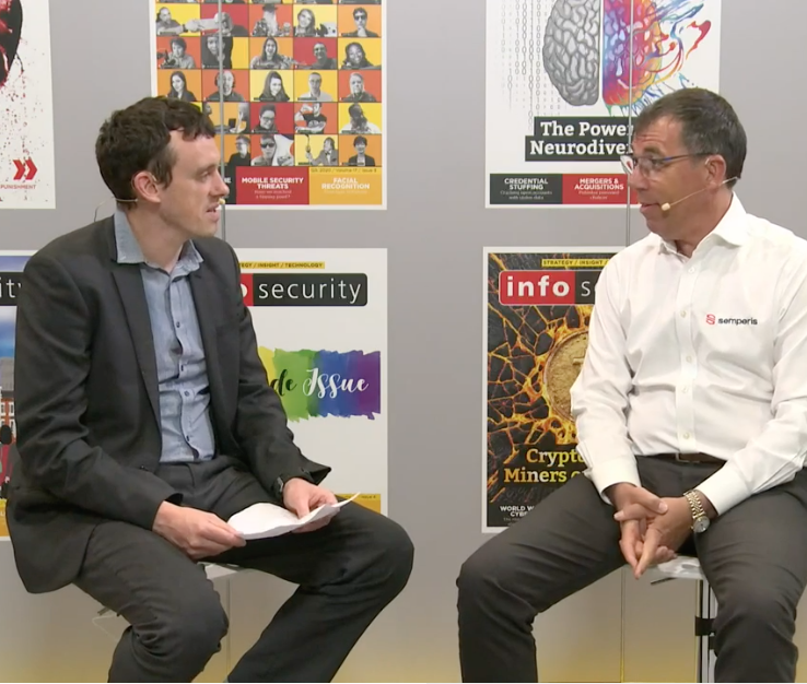 #VideoInterview: Live from Infosec22 – Guido Grillenmeier, Semperis